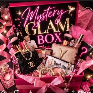 Luxury  Mini Mystery Glam Box with Makeup and Accessories